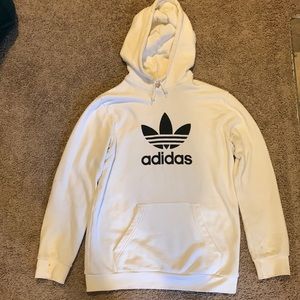 Adidas White Sweatshirt